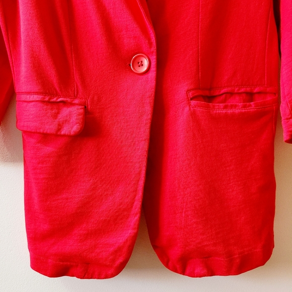 Women's Red Blazer - Picture 5 of 5